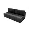 SCHLAFSOFA Natalia Xs - Schwarz, Holzwerkstoff/Textil (216/85/105cm) - Fun Möbel