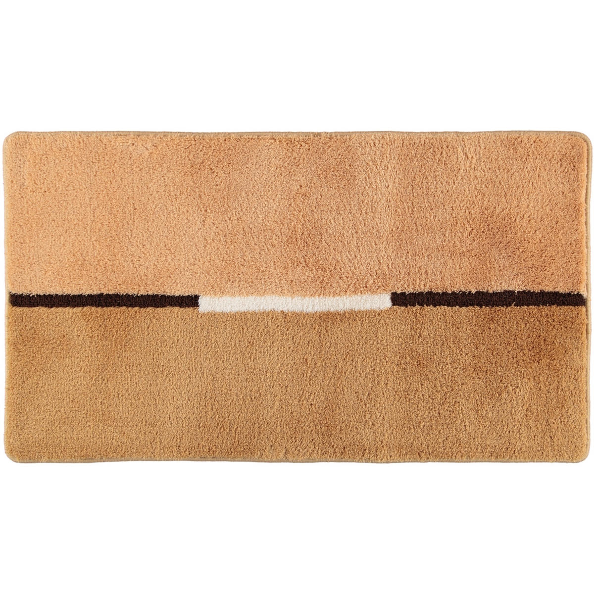 BADTEPPICH MIRA SAND - 834 - Beige, Textil (65/115cm) - Rhomtuft
