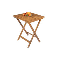 GARTENTISCH BLOOM - Beige, Holz (60/60/75cm) - SAM