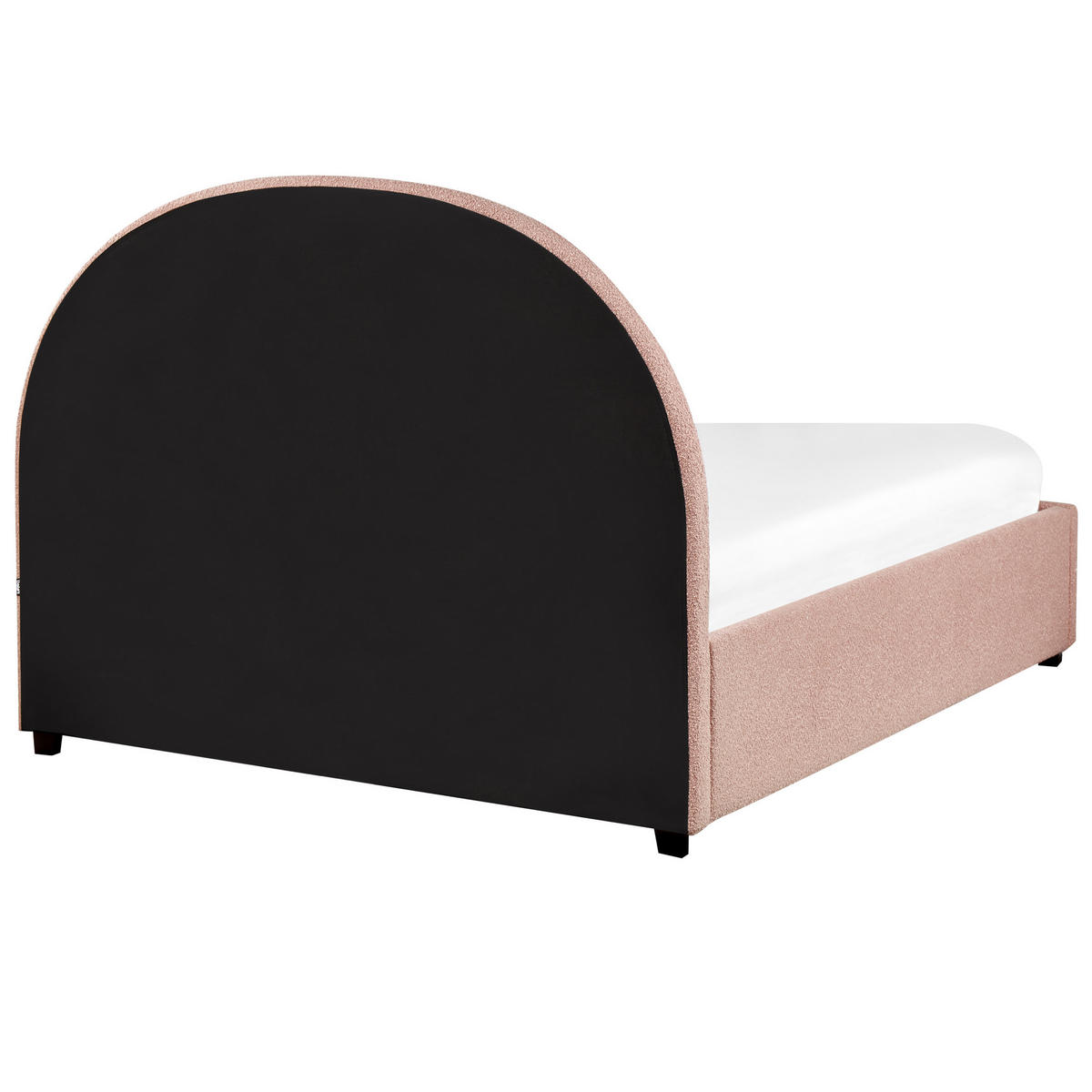 BETT mit Stauraum 140x200 cm Rosa Vaucluse - Pink, Textil (140/200cm) - Beliani