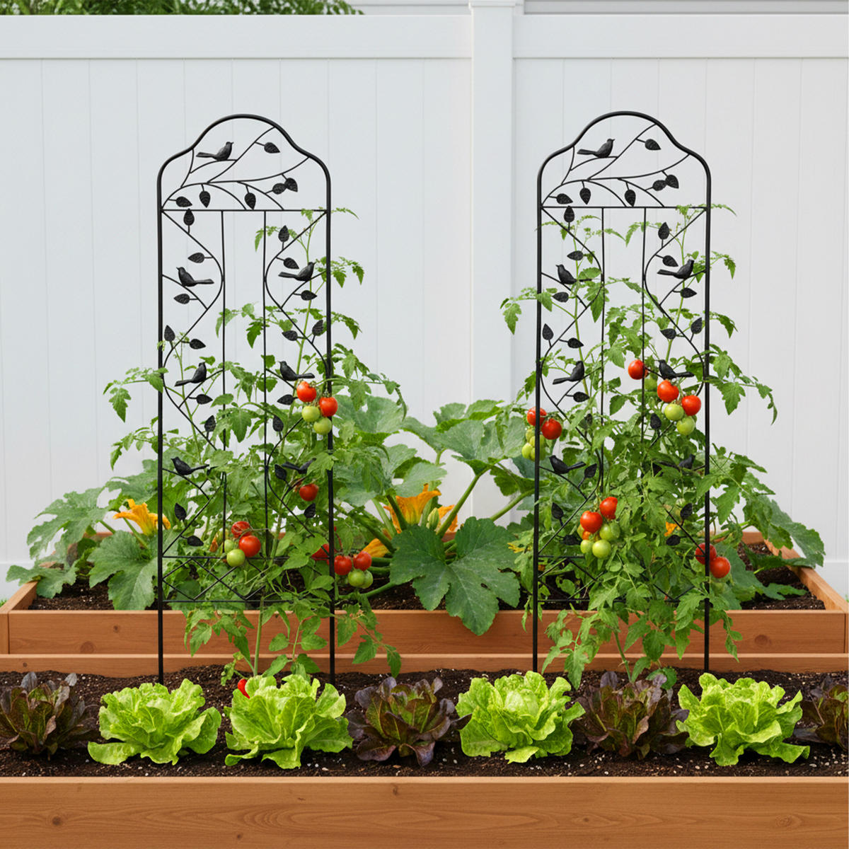 ČELIK - crna, metal (32/115/0.5cm) - Relaxdays