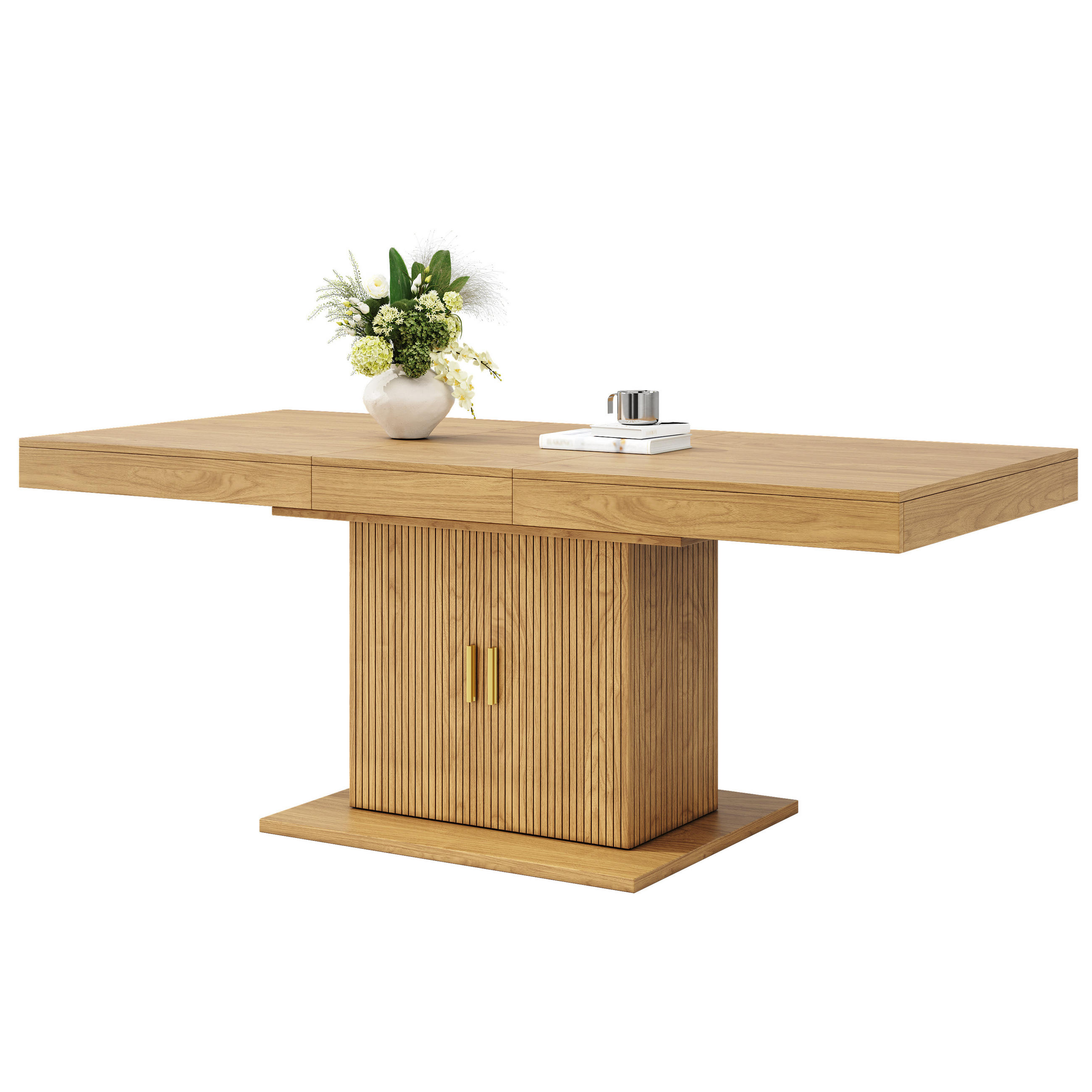 Luhomfu Esstisch Natur 140x75.2x90 cm