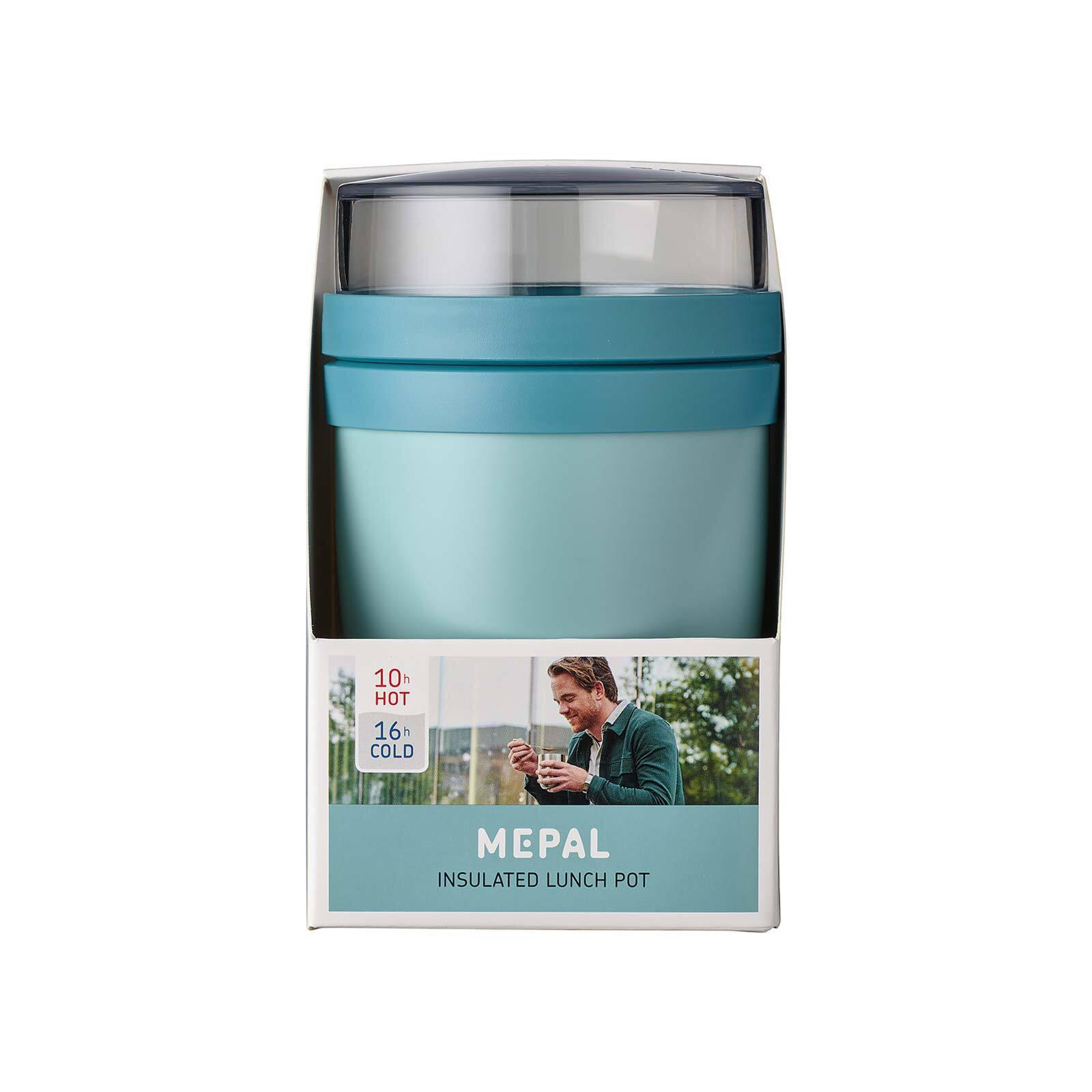 THERMO-LUNCHPOT Ellipse Nordic Green ø 10.7 cm - Grün, Kunststoff (10.7/16.9/10.7cm) - Mepal