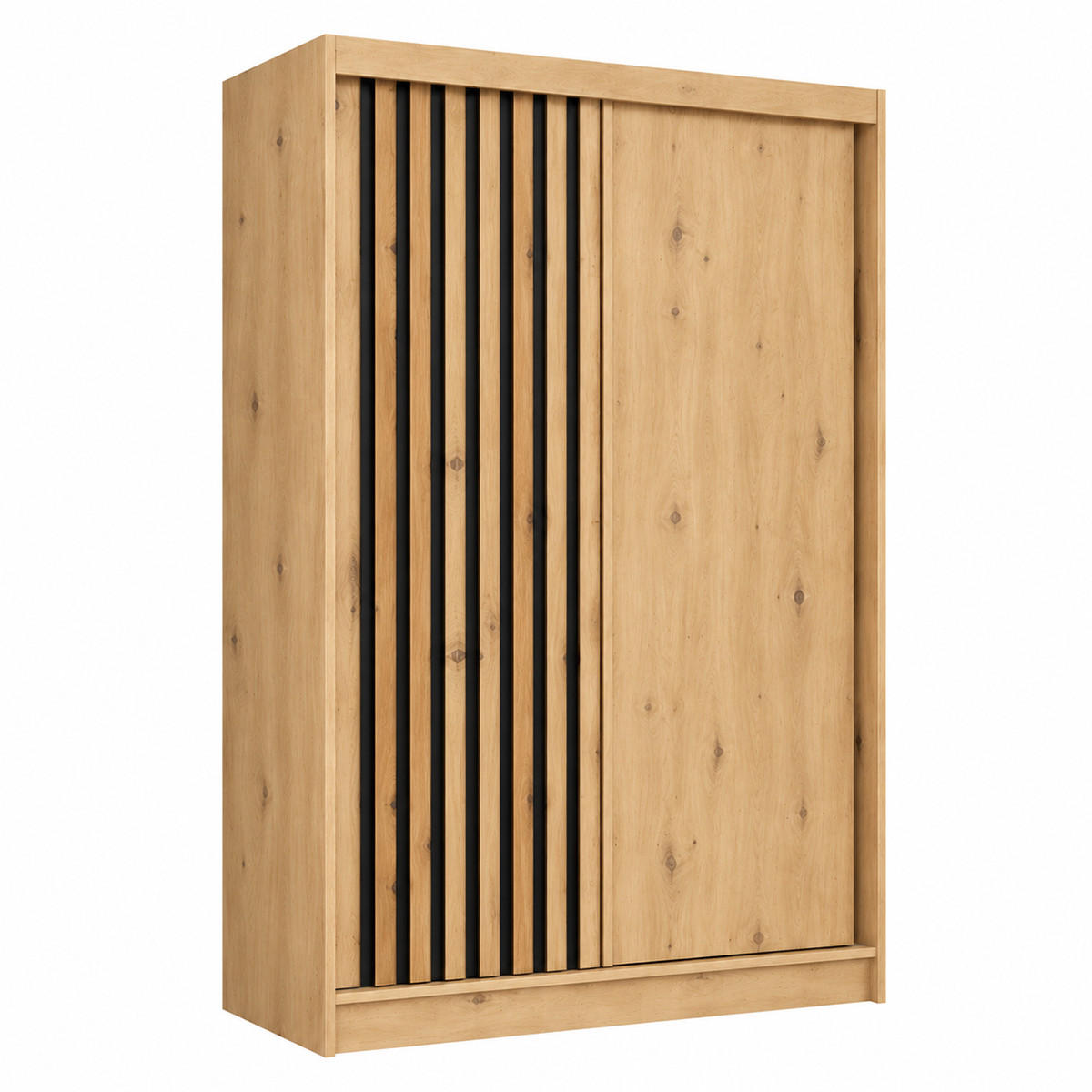 KS Home Concept Kleiderschrank Eiche Artisan 120x216x61 cm