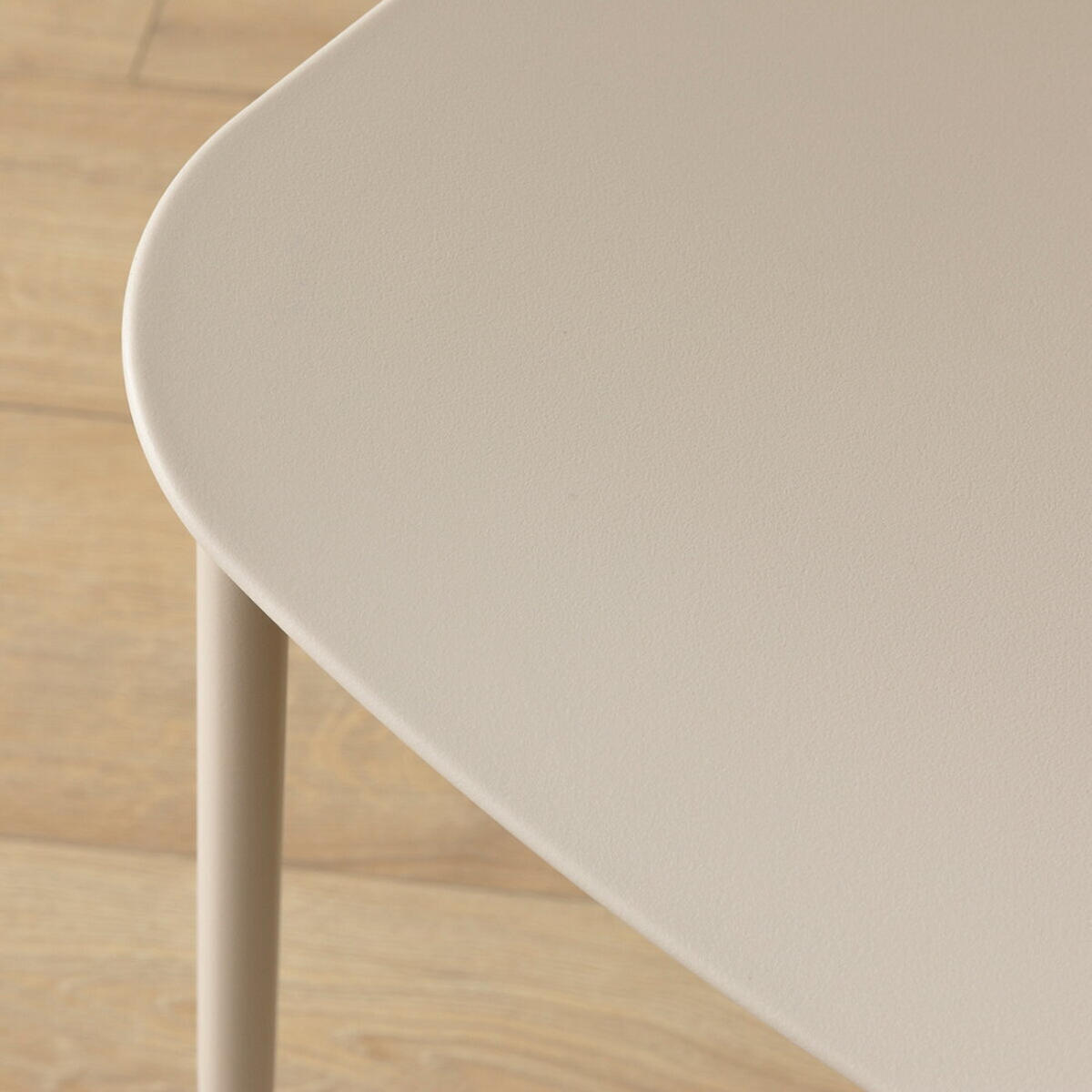 STUHL Minno Beige 49 cm x 88 cm - Beige, Kunststoff (49/88/52cm) - Kenay Home