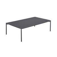 GARTENTISCH Balu 120x70x42 cm, Aluminium/Stein, Anthrazit - Anthrazit, Stein (120/70/42cm) - dasmöbelwerk