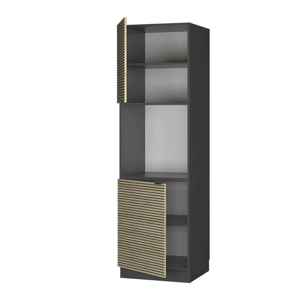 SKŘÍŇKA NA PŘESTAVBU SPORÁKU Fame-Line Dubový panel - antracitová/barva dubu, kompozitní dřevo (60/206.8/58cm) - Vicco