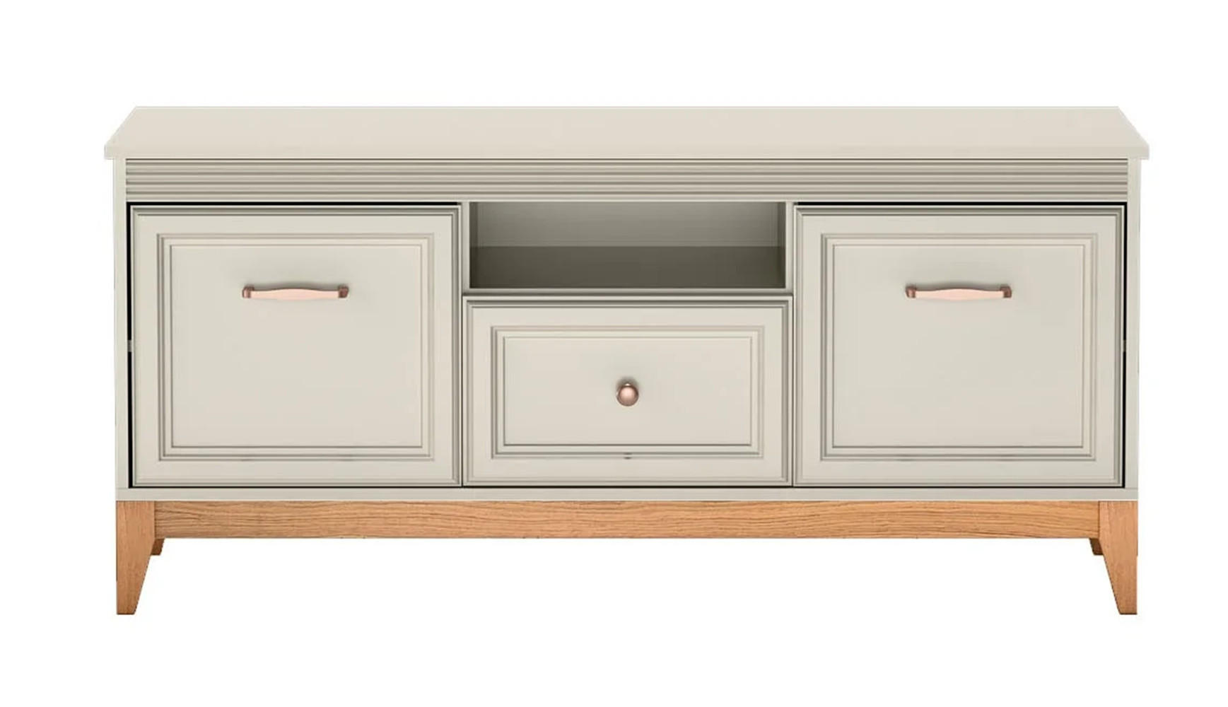 TV-SCHRANK WINDSOR W-8 - Kaschmir, Holzwerkstoff (41/62/136cm) - Meblini