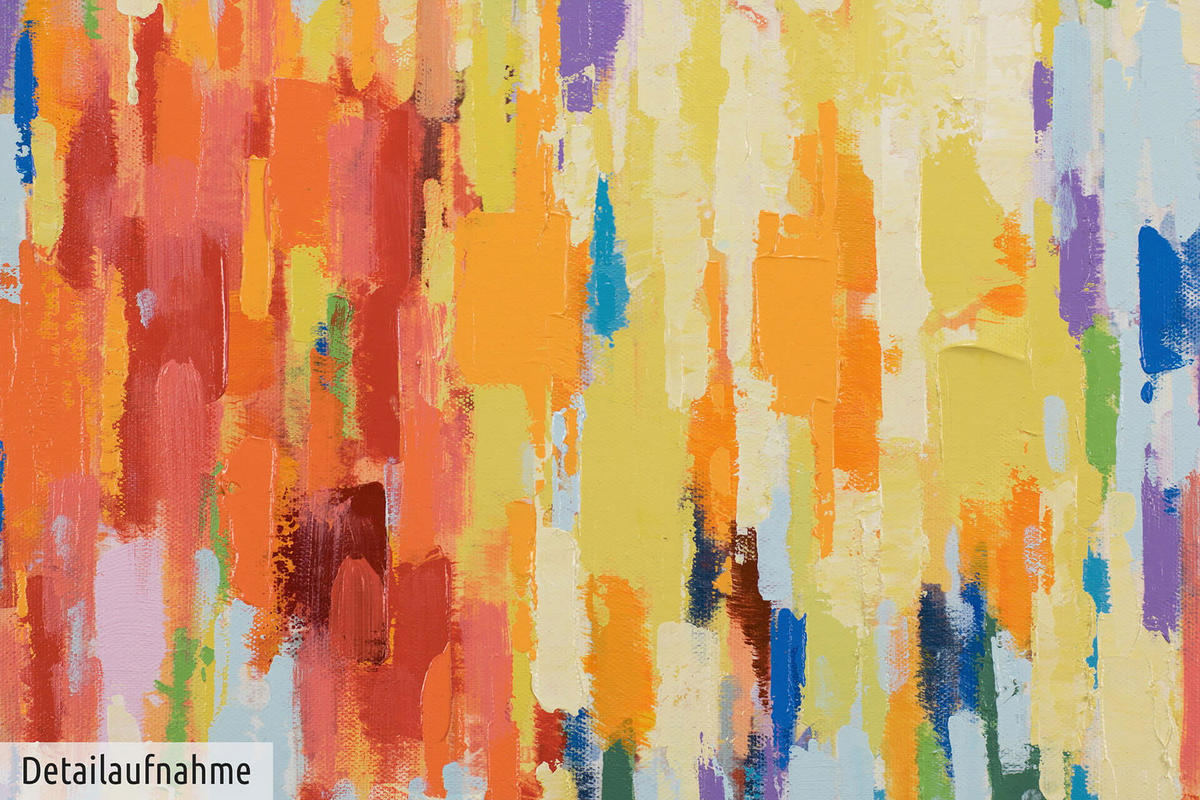 ACRYLBILD HANDGEMALT 120/60 cm - Multicolor, Holz/Textil (120/60cm) - KUNSTLOFT