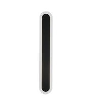 LED-WANDLEUCHTE Glowing 50/8/4 cm - Schwarz, Metall (8/4/50cm) - ZMH