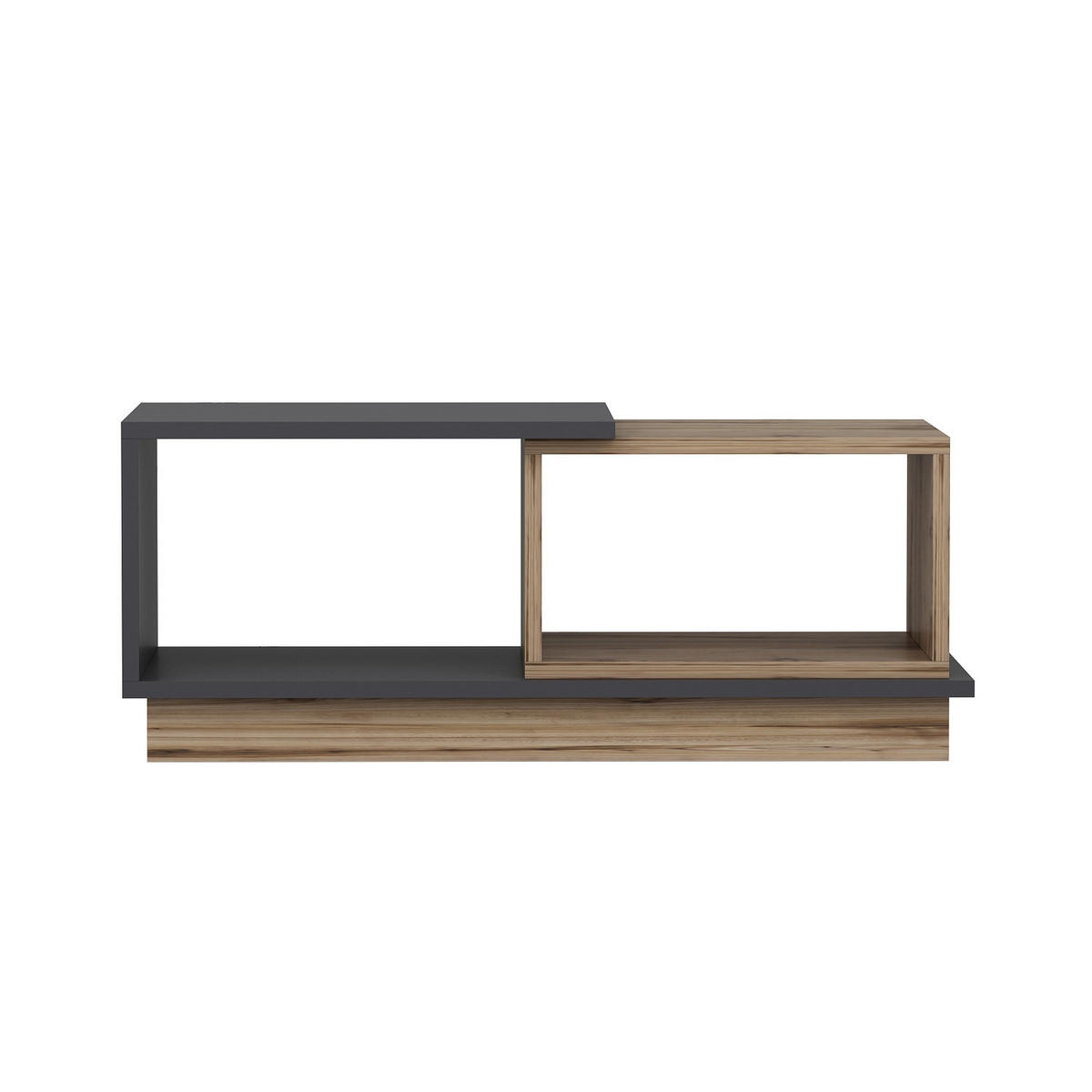 COUCHTISCH consept grau anthrazit - Grau, Holz (90/45/36cm) - Habitat Garten