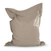 RIESEN-SITZSACK "Square" 140x180cm 380 L - Braun, Textil (140/25/180cm) - Green Bean