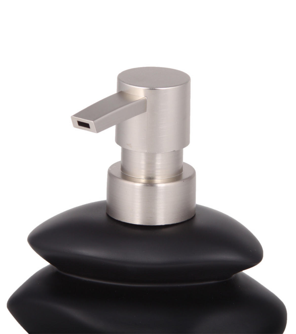 SEIFENSPENDER Harmony - Schwarz, Kunststoff (12/13/12cm) - Sanilo