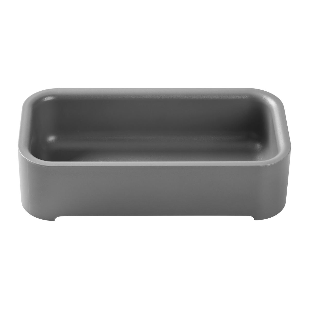 BESTECKEINSATZ Lis Grau - Grau, Kunststoff (9.6/4.8/19.1cm) - Mömax
