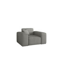 SESSEL Celes Premium Stoff Scala - Grau, Holzwerkstoff/Textil (121/73/88cm) - Fun Möbel