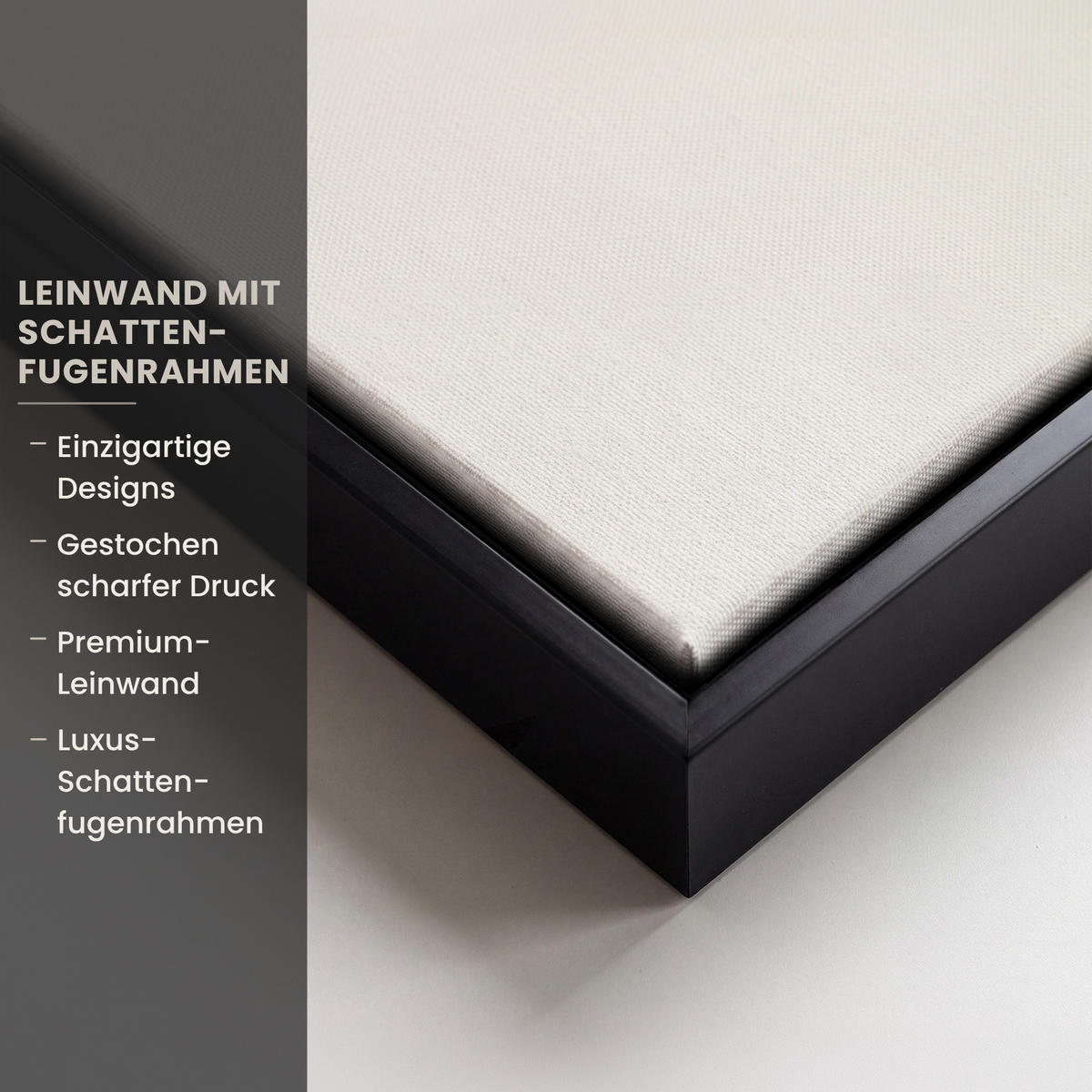 LEINWAND Bilder mit Rahmen - Japandi - Grün - Abstrakt - Modern - 60x40 - Salbeigrün, Textil (60/40cm) - MuchoWow