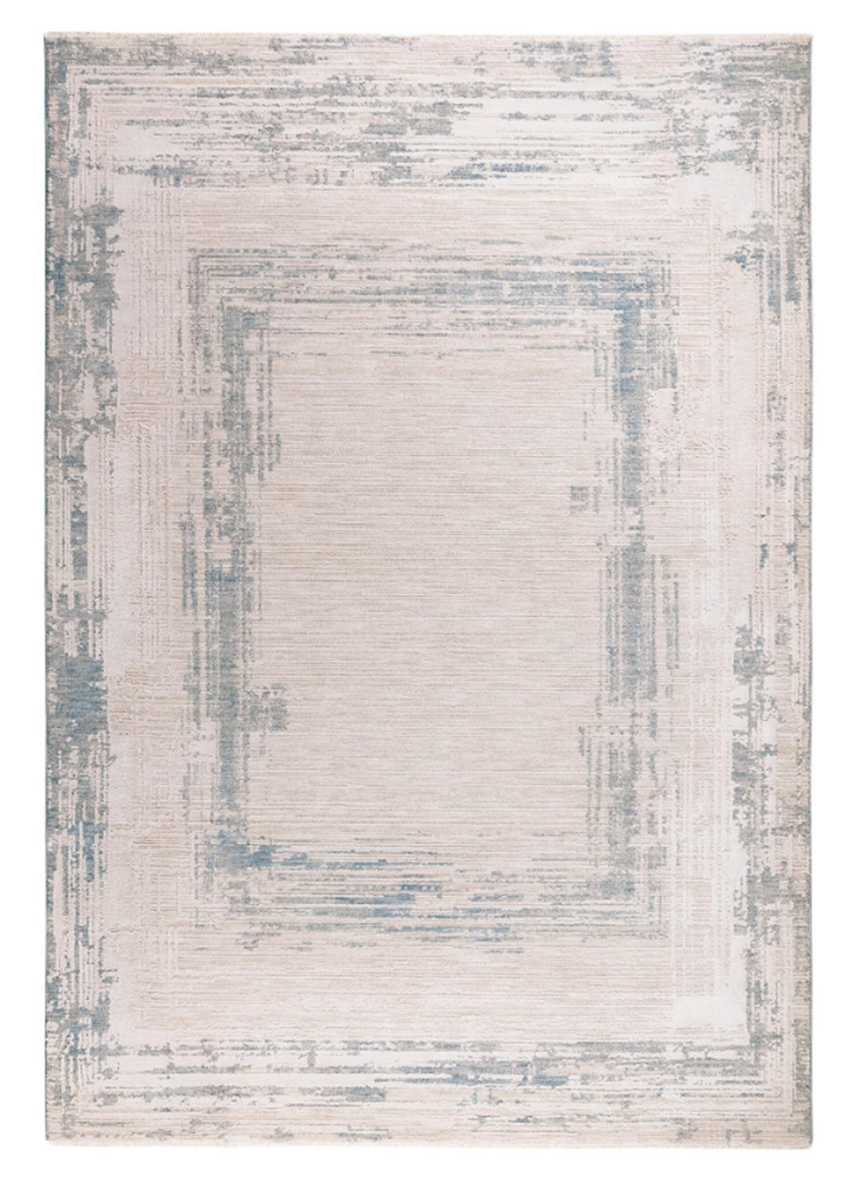 TEPPICH modern Flachgewebe ROMA Blau 200 x 300 cm - Blau, Textil (200/300cm) - Novatrend