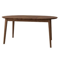 ESSTISCH Orbetello Eiche Tabak 110-160 / 110 / 74,5cm - Dunkelbraun, Holz (110/160/74.5cm) - Feldmann-Wohnen