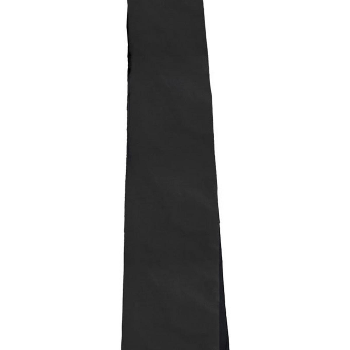 SCHUTZHÜLLE für Sonnenschirm aus Oxford-Gewebe mit PVC in Schwarz wasserdicht UV-beständig mit Reißverschluss und Kordelzug 30/48 × 185 cm - Schwarz, Kunststoff (30/185cm) - Livingandhome