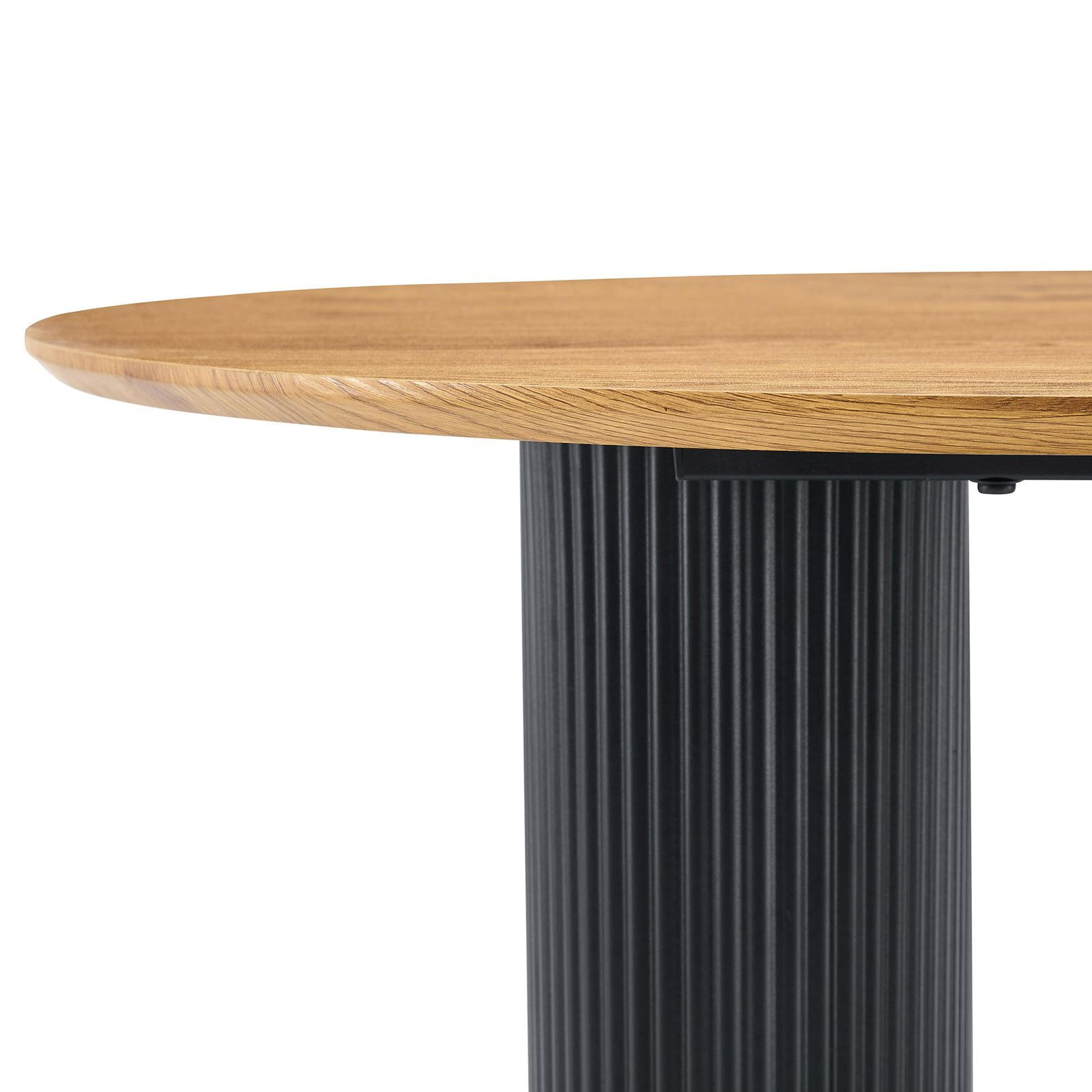 Thumbnail - Idimex Esstisch, Eiche, Metall, Mode, 160x75x90 cm, Esszimmer, Tische, Esstische