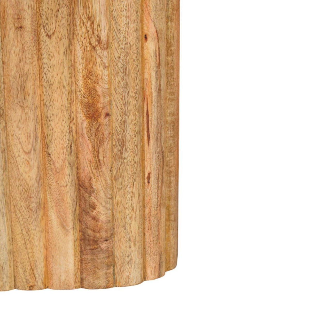 BEISTELLTISCH mit Amber-Eichen-Finish, Platz auf der Tischplatte, braun - Braun, Naturmaterialen/Holz (36/36/51cm) - Artisan Furniture