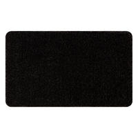 BADLÄUFER SANTA, eben, 60/100 cm - Schwarz, Textil (60/100cm) - rugsX