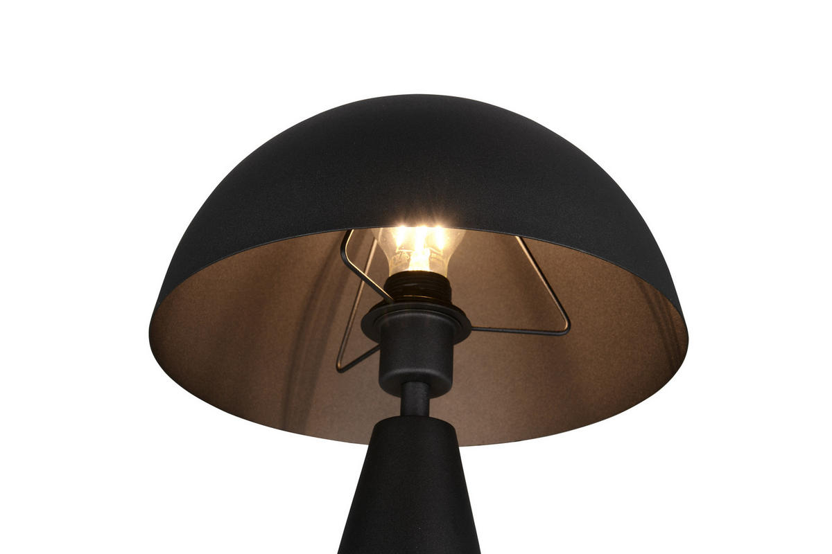 TISCHLAMPE ALFIE - Schwarz - 30/30/43 cm - Schwarz, Metall (30/30/43cm) - Trio Leuchten