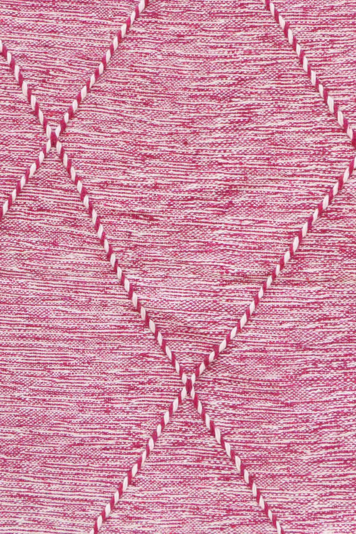 BERBERTEPPICH aus reiner Wolle 103x 159 cm - Pink, Naturmaterialien (103/159cm) - AFK Living