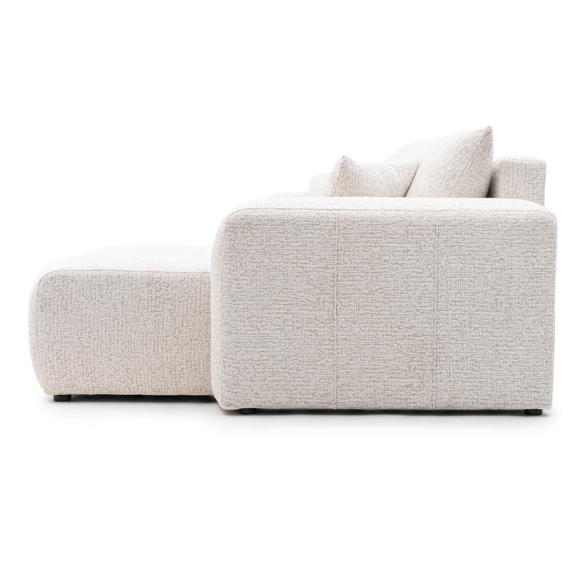 ECKSOFA PEDRO XL mit Schlaffunktion und Bettkasten Creme - Creme, Holz/Kunststoff (278/55/145cm) - Idohome