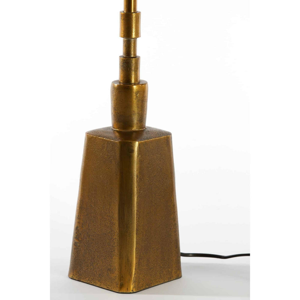 STEHLEUCHTE Donah Bronze Ø13/148 cm - Bronzefarben, Metall (13/13/148cm) - Light & Living