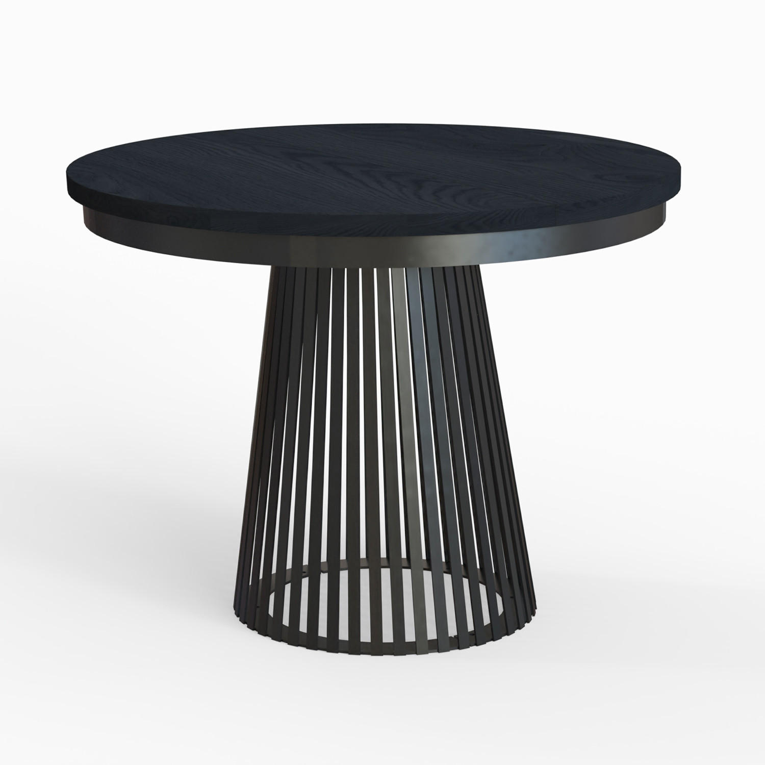 ESSTISCH LAMORE - Schwarz, Holzwerkstoff (100/100/77cm) - Meblini
