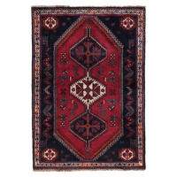 ORIENTTEPPICH handgeknüpft Gashgai Rot 155/108 cm Schurwolle - Rot, Textil (108/155cm) - Looma