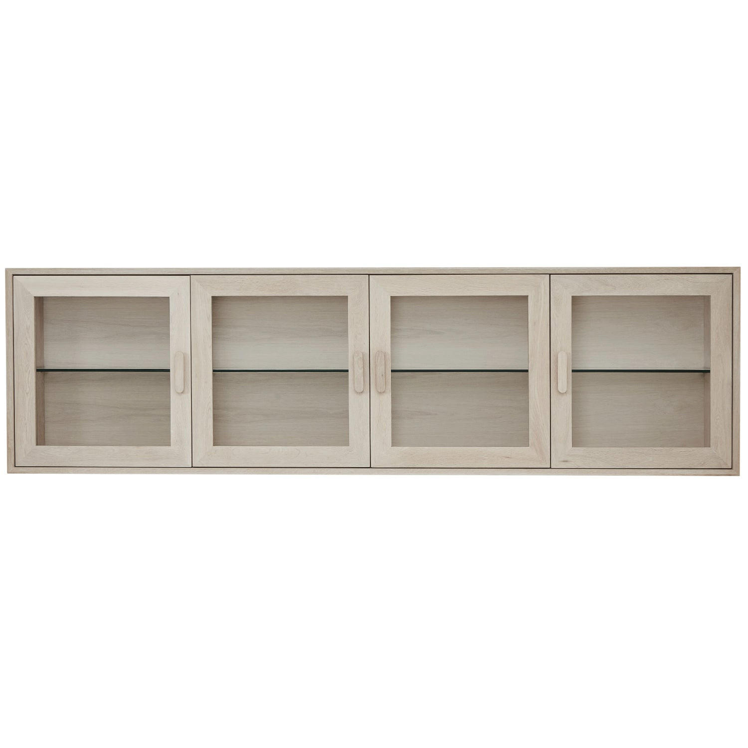 VITRINE Eiche massiv - Eichefarben, Holz/Holzwerkstoff (212/60/34cm) - Furnhouse