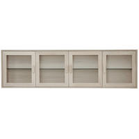 VITRINE Eiche massiv - Eichefarben, Holz/Holzwerkstoff (212/60/34cm) - Furnhouse