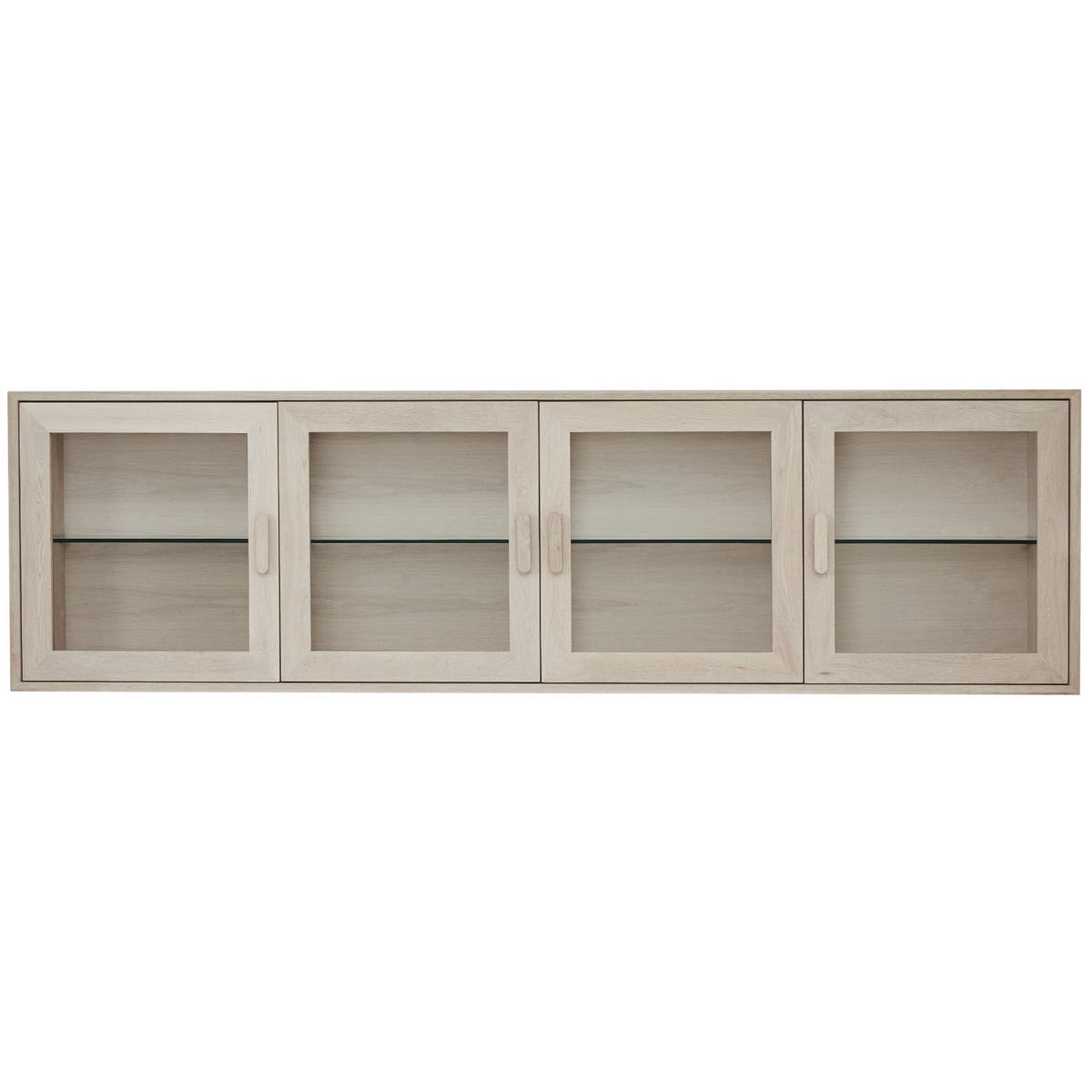 VITRINE Eiche massiv - Eichefarben, Holz/Holzwerkstoff (212/60/34cm) - Furnhouse