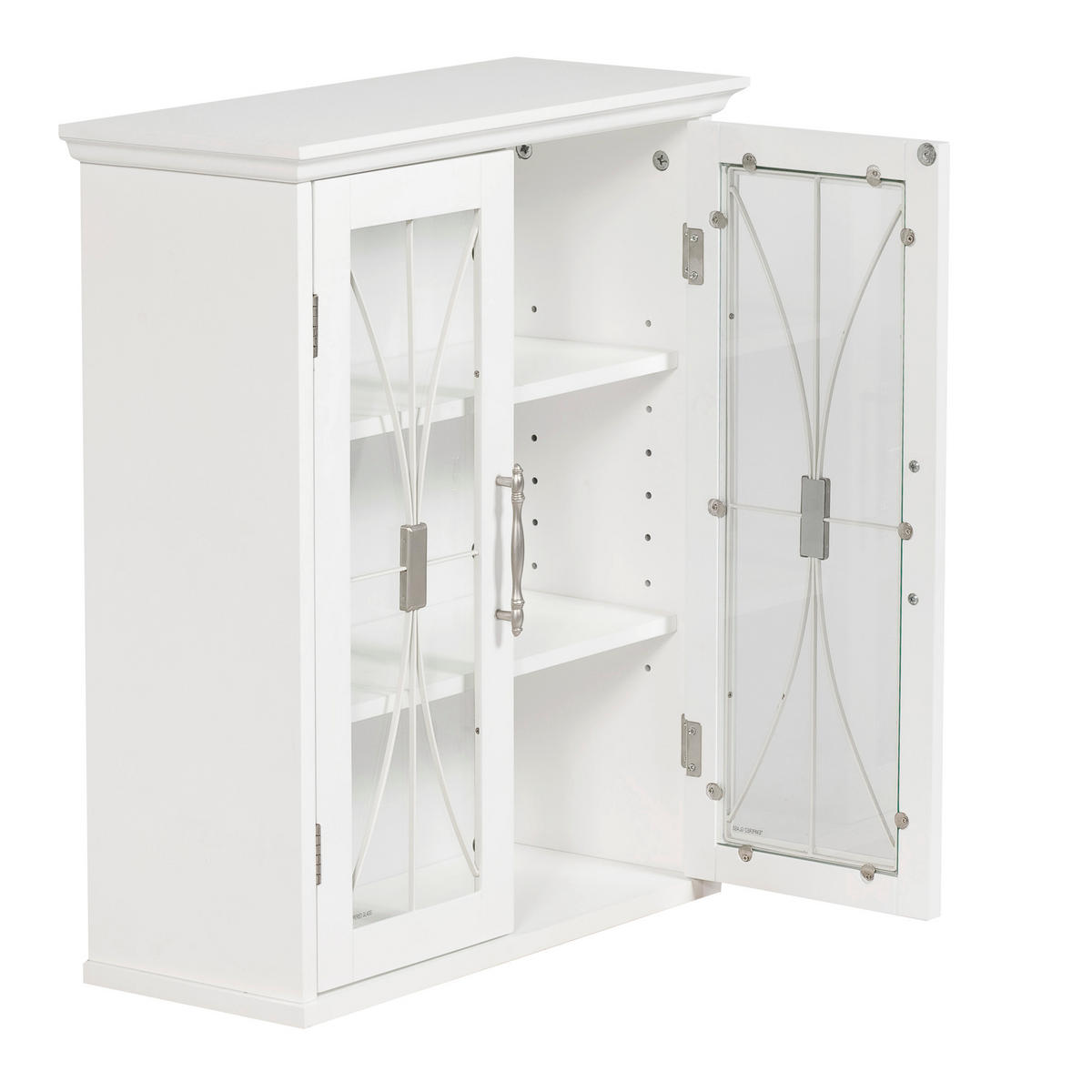 HÄNGESCHRANK Weiß - Weiß, Holzwerkstoff (52.1/61/61cm) - Teamson Home