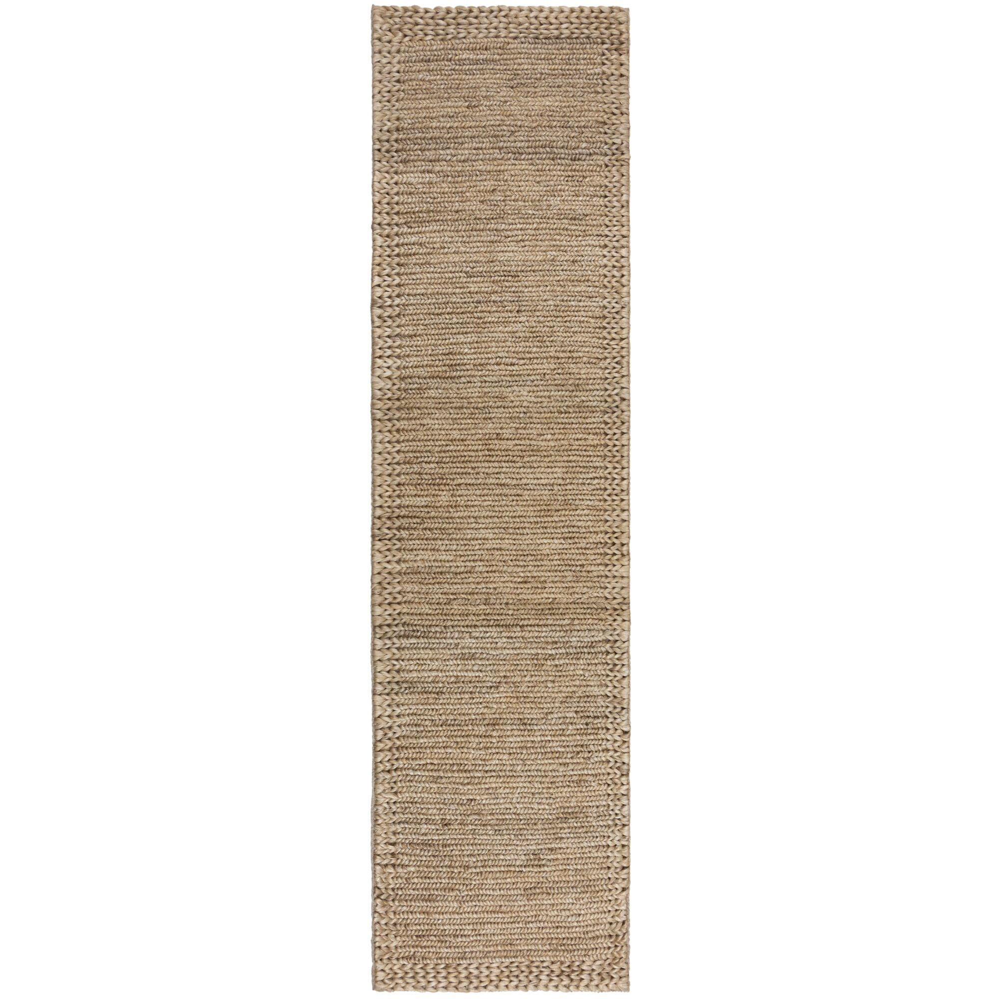 TEPPICH handgewebt CHASE, mit Struktur, Natur, 60 x 230 cm - Beige, Textil (230/60cm) - KADIMA DESIGN