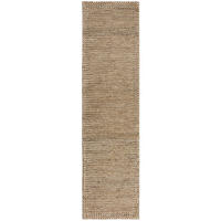 TEPPICH handgewebt CHASE, mit Struktur, Natur, 60 x 230 cm - Beige, Textil (230/60cm) - KADIMA DESIGN