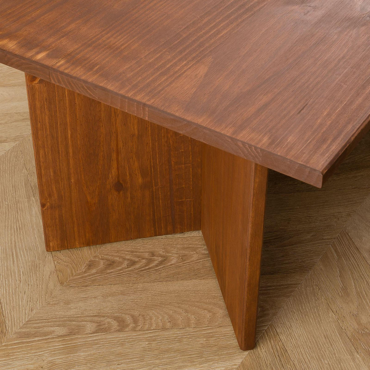 COUCHTISCH MESA - Dunkelbraun, Holz (60/110/45cm) - IDIMEX