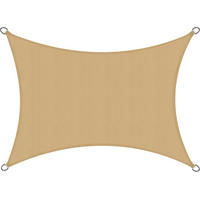 SONNENSEGEL SolVision PS9 200/300 cm rechteckig Sand PE - Sandfarben, Kunststoff (300/200cm) - Sol Royal