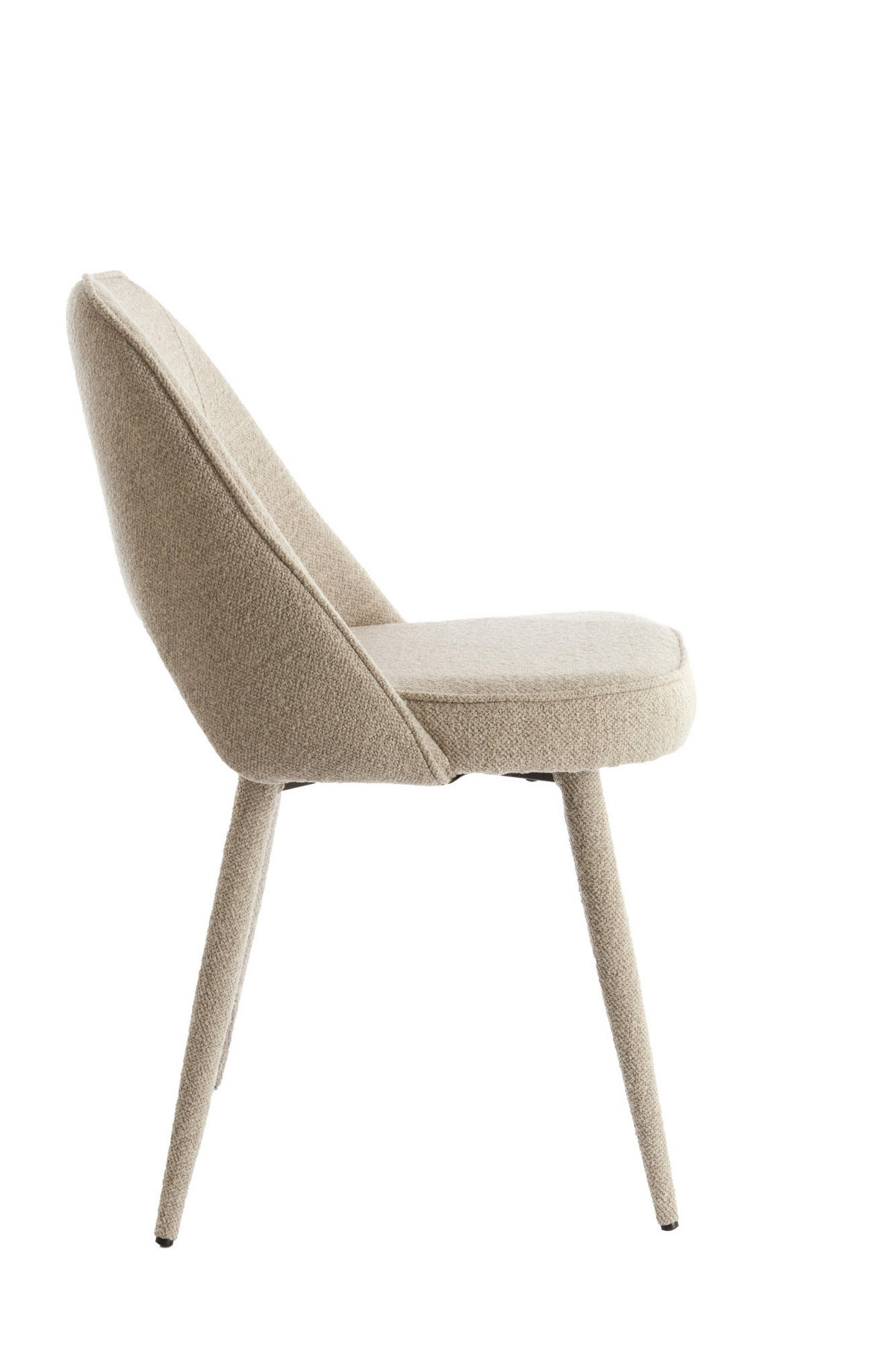ESSZIMMERSTUHL Djeslin Grau 57/51/84 cm - Grau, Textil (51/84/57cm) - Light & Living