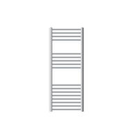 BADHEIZKÖRPER Sahara 500x1200 mm Chrome gebogen mit Seitenanschluss - Chromfarben, Metall (50/120/5cm) - LuxeBath