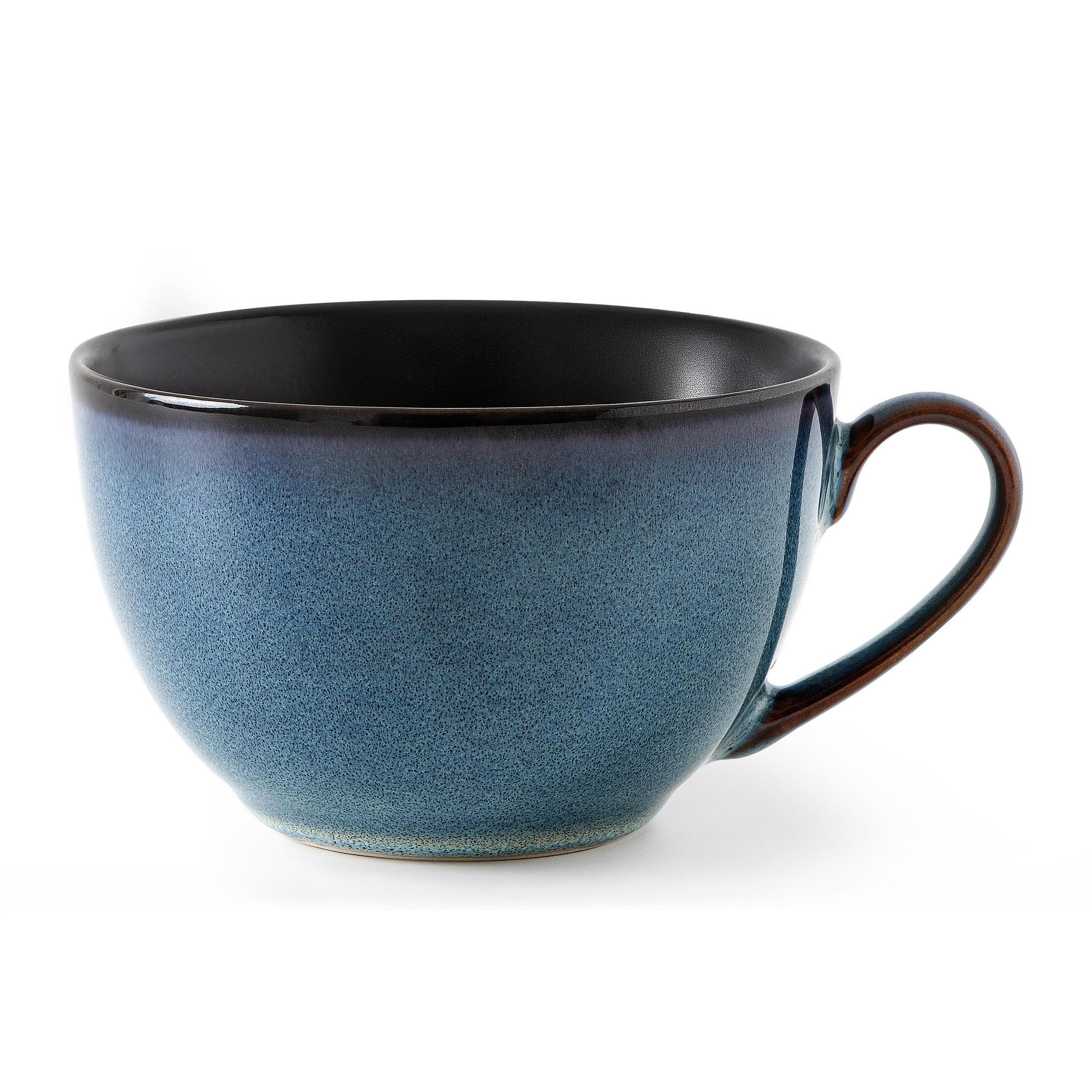 TASSEN-SET BALI 6-tlg - Blau, Keramik (0.22L) - Ritzenhoff Breker