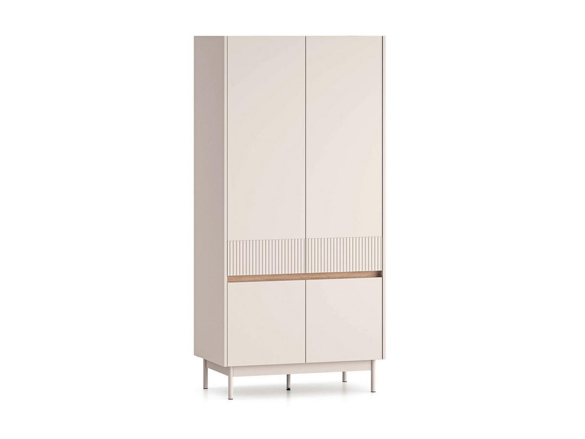 SCHLAFZIMMER Set 3-tlg. Dunea – Eichefarben - Eichefarben, Holzwerkstoff (92/193/53cm) - hi-markt
