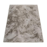 HOCHFLORTEPPICH 160/160 cm Rabbit Deluxe 860 - Grau, Textil (160/160cm) - Paco Home
