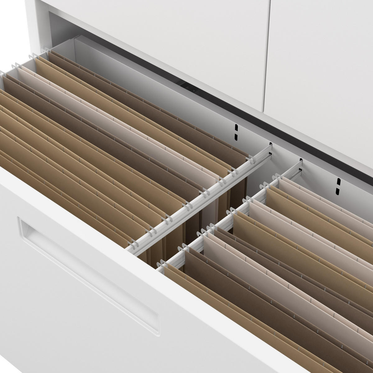 METALLSCHRANK Megan - Weiß, Metall (90/195/40cm)