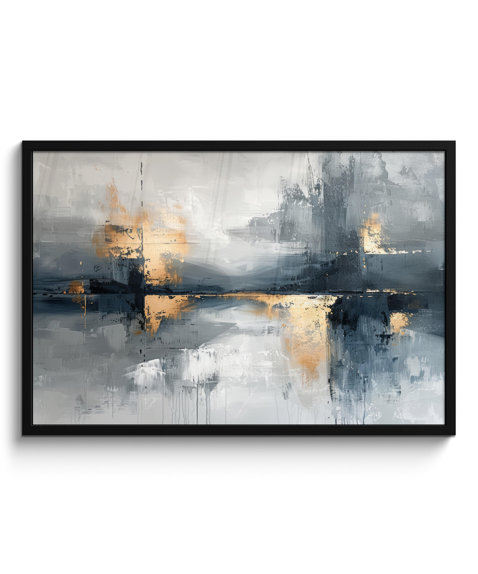 MuchoWow Poster Dunkelgrau 90x60 cm