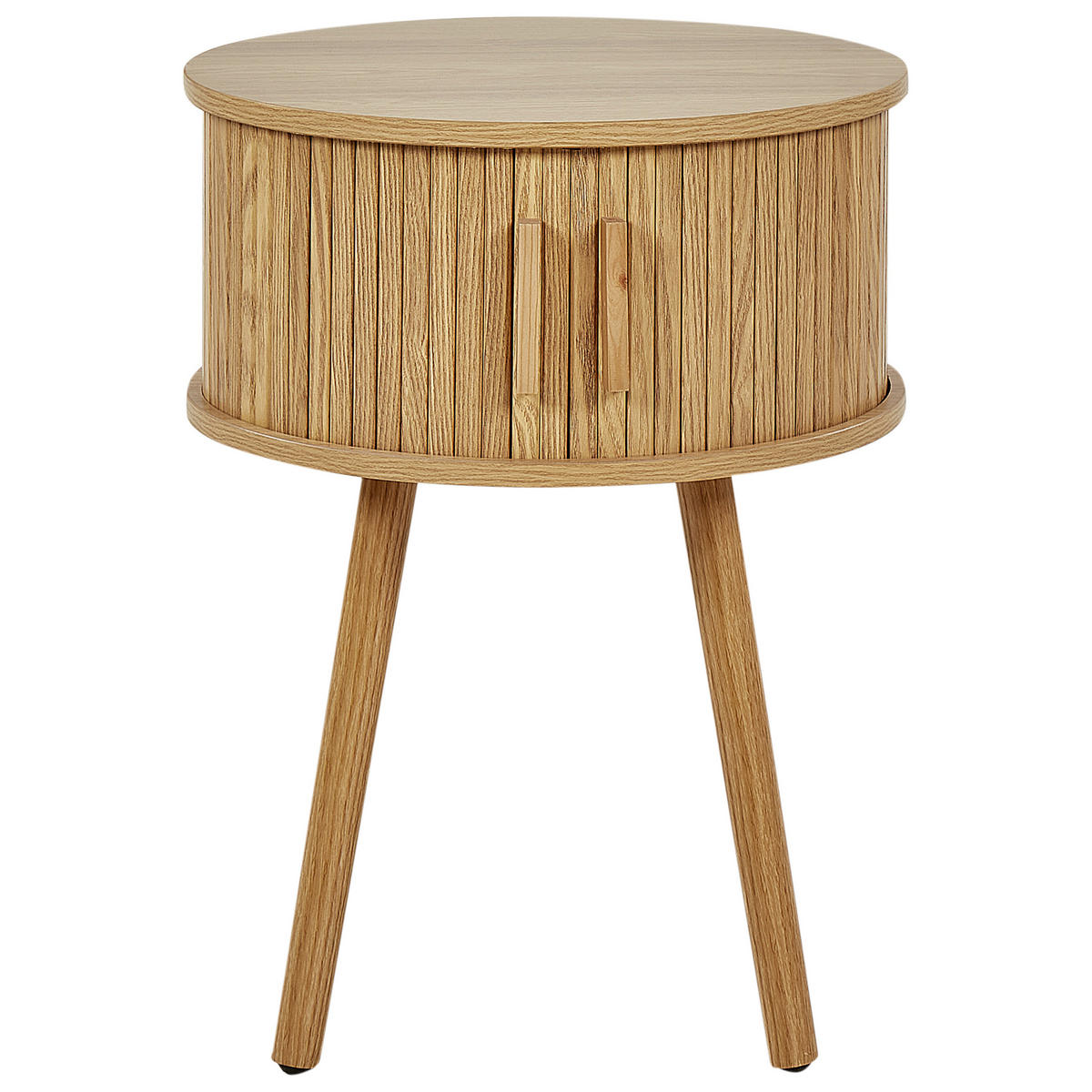 NACHTTISCH Braun Selah - Braun, Holzwerkstoff (45/45/59cm) - Beliani