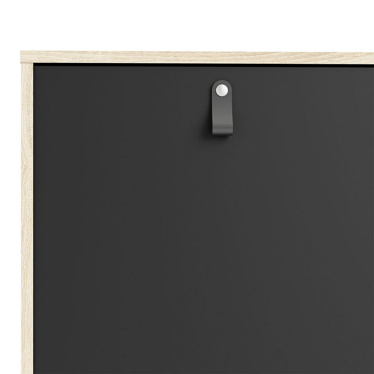 SIDEBOARD Sady Schwarz 147/40/87 cm - Schwarz, Holzwerkstoff (147/87/40cm) - ebuy24