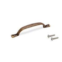MÖBELGRIFF Nairobi, L139mm, 96mm Achsenabstand, Zamak, Bronze - Bronzefarben, Kunststoff (7/3/16cm) - EMUCA